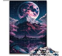 Puzzles de 1000 pièces représentant des Montagnes de cerisiers en Fleurs pour Adolescents, Jeux Amusants, décoration Murale, Cadeaux d'anniversaire et de Noël Uniques (50x75cm)