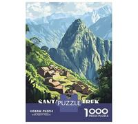 Puzzles De 1000 Pièces - Santa Cruz Trek Peru Travel Puzzle pour Adolescents, Activités Familiales pour Anniversaire, Noël, Cadeaux d'anniversaire Uniques 70x50cm/1000pcs