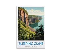 Puzzles de 1000 pièces, Sleeping Giant Provincial Parks Décoration House, Fête d’Anniversaire, Jouet-Cadeau pour Hommes, Femmes, Seniors, 26x38cm