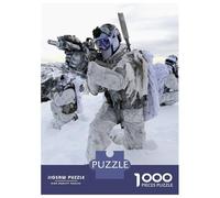 Puzzles De 1000 Pièces Snow Ops Team in Action Puzzle Adulte, Jouet, Décoration Murale, Une Œuvre d'art, Cadeaux Uniques pour Anniversaire Et Noël 70x50cm/1000pcs