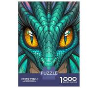 Puzzles De 1000 Pièces Stained Pretty Dragon Puzzle Adulte Jeu Manuel Défi Difficile Interaction Parent-Enfant 52x38cm/1000pcs