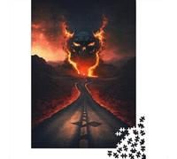 Puzzles de 1000 pièces sur Le thème des démons de l'enfer, pour Adultes et Adolescents. Jeu de Puzzle en Papier, 38 x 26 cm, idéal pour se divertir ou Offrir.