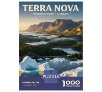 Puzzles De 1000 Pièces Terra Nova National Park, Canada Puzzle Adulte Jeu Manuel Défi Difficile Interaction Parent-Enfant 52x38cm/1000pcs