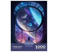 Puzzles De 1000 Pièces The Door to The Unknown V4 Puzzle Adulte Jeu Manuel Défi Difficile Interaction Parent-Enfant 70x50cm/1000pcs