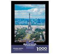 Puzzles De 1000 Pièces The Eiffel Tower Puzzles pour Adultes Améliore La Mémoire Défi Éducatif Jouets Jeux Éducatifs 52x38cm/1000pcs