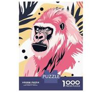 Puzzles De 1000 Pièces - Tiger WPAP Pop Art Puzzle Casse-tête, Jeu De Réflexion, Décoration Murale, Idéal comme Cadeau pour Toute La Famille 52x38cm/1000pcs