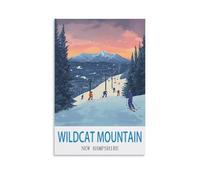 Puzzles de 1000 pièces Wildcat Mountain New Hampshire Jeux de Ski défiants, Puzzle Impossible, Puzzle de décoration familiale 50x70cm