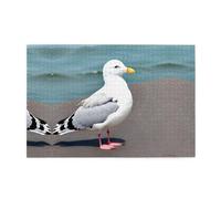 Puzzles de 1000 pièces Yyhwhjde mignon image de mouette éducative intellectuelle en bois Puzzles amusants Puzzles anti-stress