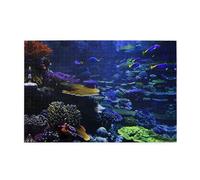 Puzzles de 1000 pièces Yyhwhjde sous l'eau Colonie de Coraux Imprimés Puzzles éducatifs intellectuels en bois Puzzles amusants Jeu anti-stress
