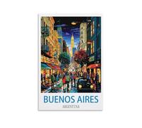 Puzzles de 2000 pièces, Buenos Aires Argentine Décoration Maison Fête d’Anniversaire Jouet Cadeau pour Hommes, Femmes, Seniors 70x100cm