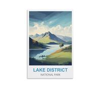 Puzzles de 2000 pièces,Parc National du Lake District, Angleterre Puzzles de 1 000 pièces pour Adultes : Un Casse-tête Stimulant pour Adultes 100x70CM