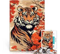 Puzzles de 2000 pièces pour Adolescents Art Chinois du Tigre 4 Jouet éducatif d'apprentissage Décoration Parfaite 70x100cm