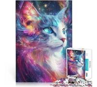 Puzzles de 2000 pièces pour Adolescents Chaton de la nébuleuse Jouet éducatif Anti-Stress Cadeau d'anniversaire, Cadeaux 70x100cm
