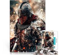 Puzzles de 2000 pièces pour Adolescents Chevalier de l'enfer Mystique Jeu Pratique Liste de souhaits avec Le Père Noël 70x100cm