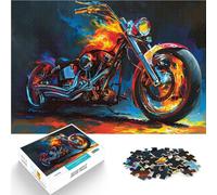 Puzzles de 2000 pièces pour Adolescents Chopper Abstrait surréaliste Jeu intellectuel Renforcer l'amour Entre Les Couples 70x100cm