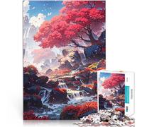 Puzzles de 2000 pièces pour Adolescents Chutes Ruby Compétition de Vitesse Manuelle est idéal comme Cadeau pour Toute la Famille 70x100cm