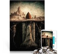 Puzzles de 2000 pièces pour Adolescents Fusée Spatiale Entraînez Votre Cerveau et Vos Mains décoration Murale 70x100cm