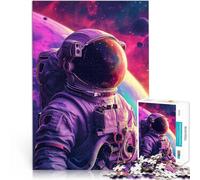 Puzzles de 2000 pièces pour Adolescents Galaxie Espace Extra-atmosphérique Jeu de Quiz avec Affiche et Feuille de Questions correspondantes 70x100cm