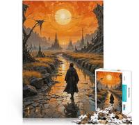 Puzzles de 2000 pièces pour Adolescents La Route éternelle Jouets de Divertissement Familial Cadeau Amusant 70x100cm
