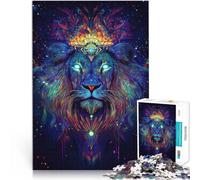 Puzzles de 2000 pièces pour Adolescents Lion sacré Entraînez Votre Cerveau et Vos Mains Renforcer l'amour Entre Les Couples 70x100cm