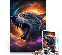 Puzzles de 2000 pièces pour Adolescents Loup Aidez Le Cerveau à exercer des Jouets addictifs pour cultiver la Patience Une œuvre d'art 70x100cm
