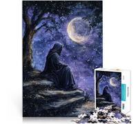 Puzzles de 2000 pièces pour Adolescents Observateur du Ciel Nocturne Jouets de Jeu Décoration d'intérieur et Cadeaux Uniques 70x100cm