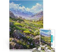 Puzzles de 2000 pièces pour Adolescents Rochers et pétales Réduction du Stress intéressante Bon Cadeau 70x100cm