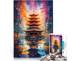 Puzzles de 2000 pièces pour Adolescents Tranquillité dans Les Bois Impossible Chaque pièce est Unique - Jeu Familial Stimulant et Amusant 70x100cm