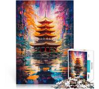 Puzzles de 2000 pièces pour Adolescents Tranquillité dans Les Bois Jeu de Quiz Chaque pièce est Unique - Jeu Familial Stimulant et Amusant 70x100cm