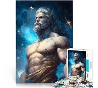 Puzzles de 2000 pièces pour Adolescents Un Dieu et la Nuit étoilée Jeux Amusants Chaque pièce est Unique - Jeu Familial Stimulant et Amusant 70x100cm