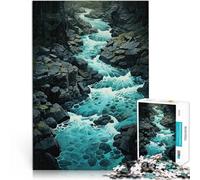 Puzzles de 2000 pièces pour Adultes Art du Paysage fluvial Jouet éducatif intellectuel décompressant Bon Cadeau 70x100cm