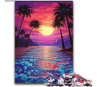 Puzzles de 2000 pièces pour Adultes avec de Magnifiques paysages de plages, Un défi Difficile à relever pour Toute la Famille (70x100cm)