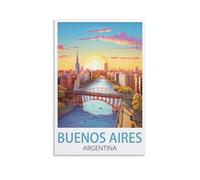 Puzzles de 2000 pièces pour Adultes, Buenos Aires, Argentine. Puzzle Classique de 2000 pièces pour Adultes et Enfants, idéal pour Toute la Famille, à Utiliser en intérieur (100 x 70 cm).