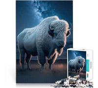 Puzzles de 2000 pièces pour Adultes Buffle Difficile à réaliser mais Amusant et Humoristique Bon Cadeau 70x100cm
