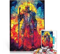 Puzzles de 2000 pièces pour Adultes Chevalier du vitrail Jouet éducatif d'apprentissage Car C'est Un pour Toute la Famille 70x100cm