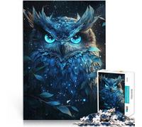 Puzzles de 2000 pièces pour Adultes Chouette des Merveilles cosmiques Jeux de détente est idéal comme Cadeau pour Toute la Famille 70x100cm