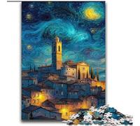 Puzzles de 2000 pièces pour Adultes, Ciel Nocturne, Ville, Paysage Urbain, à partir de 14 Ans, décoration Murale, Cadeau d'anniversaire, Noël (70x100cm)