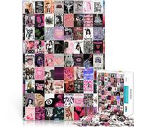 Puzzles de 2000 pièces pour Adultes Collage d'affiches rétro Fabriqué en Carton pour Les 14 Ans et Plus Jeux de détente Cadeaux d'anniversaire et de Noël Uniques。Taille：70x100cm/27.5x39.3pouce
