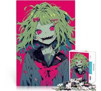 Puzzles de 2000 pièces pour Adultes Fille Monstre d'Anime Séjour Anti-Stress pour Tuer Le Temps décoration Murale 70x100cm