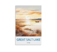 Puzzles de 2000 pièces pour Adultes Great Salt Lake Utah Puzzles de 2000 pièces pour Enfants Adultes Casse-tête Familial Classique intérieur 70x100cm