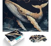 Puzzles de 2000 pièces pour Adultes La Baleine dorée Compétition de Vitesse Manuelle Car C'est Un pour Toute la Famille 70x100cm
