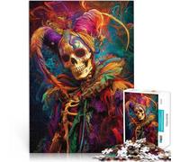 Puzzles de 2000 pièces pour Adultes Mandala du bouffon malveillant Jouets de Jeu Décoration Murale, Cadeaux Uniques pour Anniversaire et Noël 70x100cm