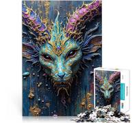Puzzles de 2000 pièces pour Adultes Mascarade du Dragon Mystique Soulagement du Stress est idéal comme Cadeau pour Toute la Famille 70x100cm