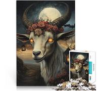 Puzzles de 2000 pièces pour Adultes Mouton malchanceux Fait de Papier，pour Les 14 Ans et Plus Décoration d'art pour la Maison C'est Un pour Toute la Famille。Taille：70x100cm