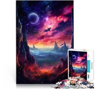 Puzzles de 2000 pièces pour Adultes Nature et Chaos Galaxie Réduction du Stress intéressante Super Cadeau 70x100cm