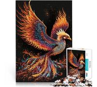 Puzzles de 2000 pièces pour Adultes “Oiseau Phénix” Fait de Papier,pour Les 14 Ans et Plus Coupe de précision Cadeau pour Les Anniversaires。Taille:70x100cm/27.5x39.3pouce