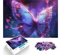 Puzzles de 2000 pièces pour Adultes Papillon de l'espace Défi Difficile pour soulager Le Stress Œuvre d'art 70x100cm