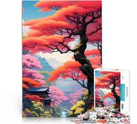 Puzzles de 2000 pièces pour Adultes Paysage Fleuri pour Le Jeu éducatif Challenge Toy est idéal comme Cadeau pour Toute la Famille 70x100cm