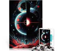 Puzzles de 2000 pièces pour Adultes Planète Abstraite dans l'espace Impossible Chaque pièce est Unique - Jeu Familial Stimulant et Amusant 70x100cm