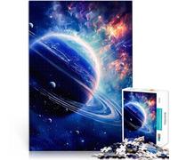 Puzzles de 2000 pièces pour Adultes Planète Spatiale Abyss néon Difficile et défi Activités Amusantes à la Maison, Cadeaux d'anniversaire, Cadeaux de Voyage, 70x100cm